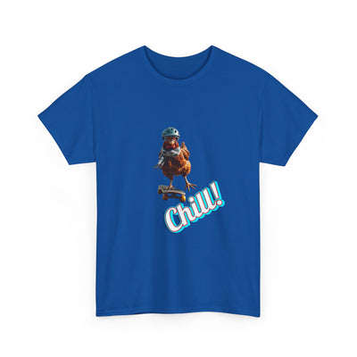 Chill Skateboarding Chicken Shirt