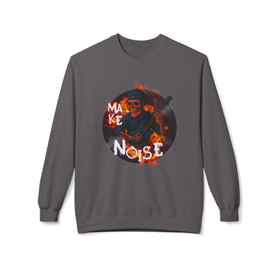 Make Noise Graphic Fleece Sweatshirt - Unisex Midweight Crewneck