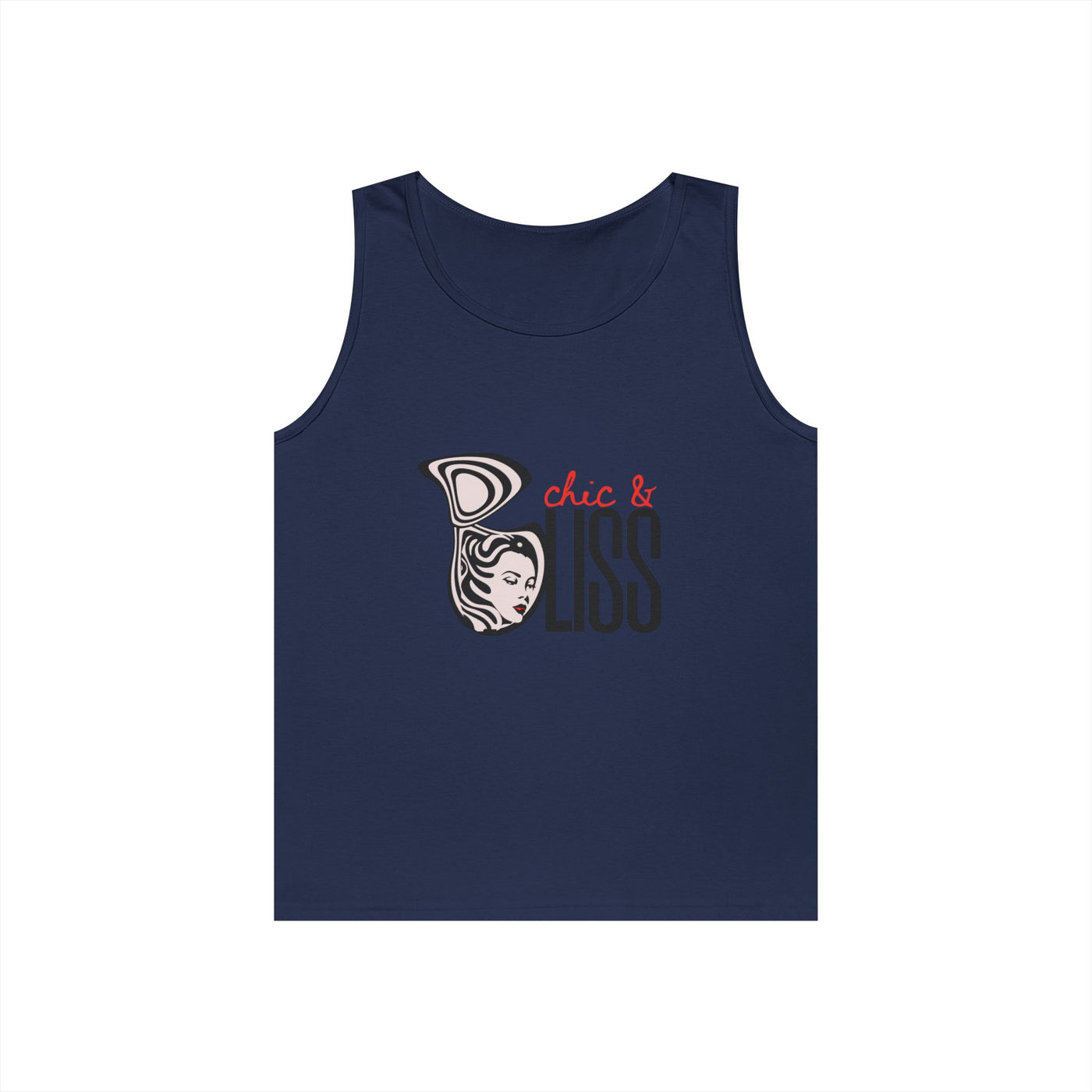 Chic & Not Your Babe Graphic Tank Top