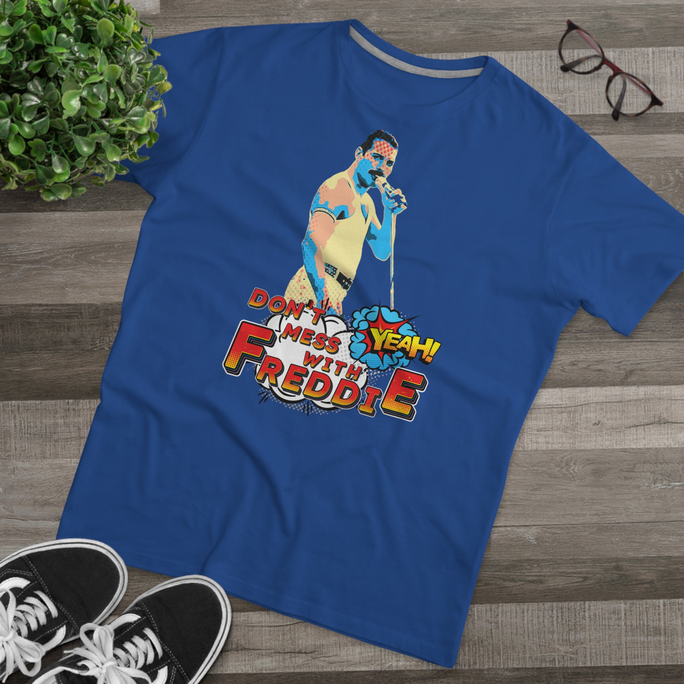 Freddy-Inspired Graphic Tee - Fun & Bold Modern Fit Shirt