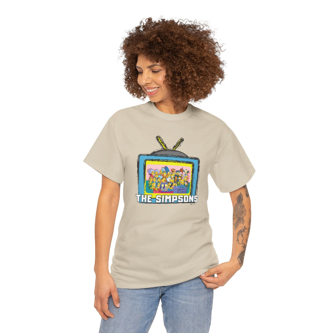 The Simpsons Unisex Heavy Cotton Shirt