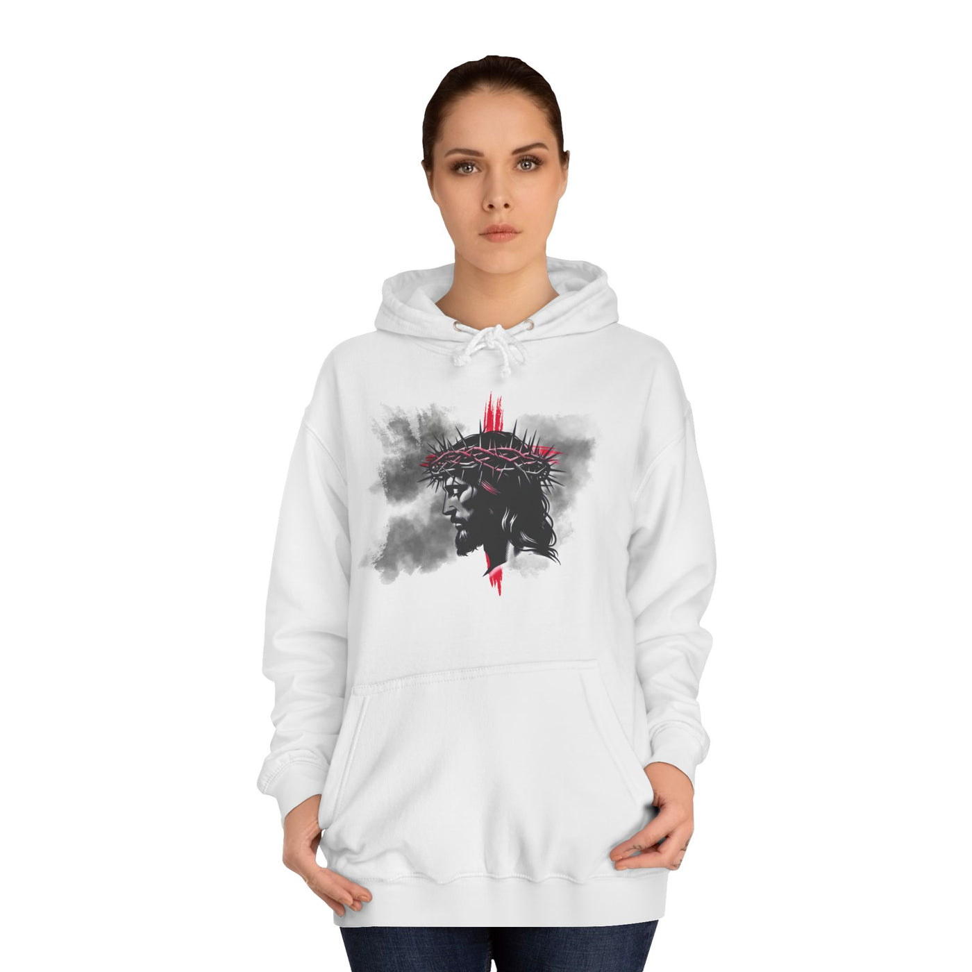 Jesus blessed - saved - loved Hoodie