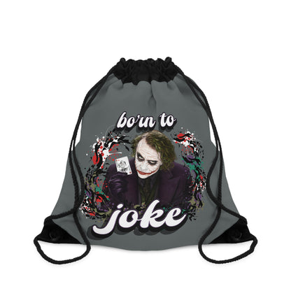 born to joke - Joker -  Drawstring Bag - Turnbeutel, Hängetasche, Kordeltragetasche