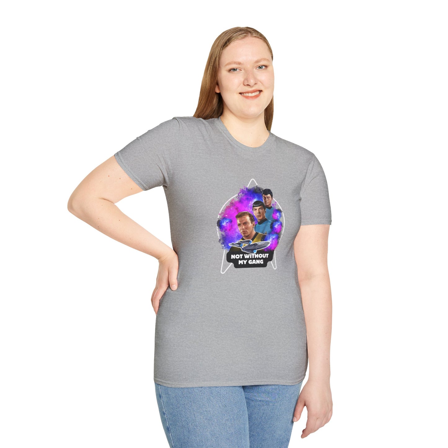 Not Without My Gang Unisex T-Shirt - Nostalgic Space Adventure Tee for Fans