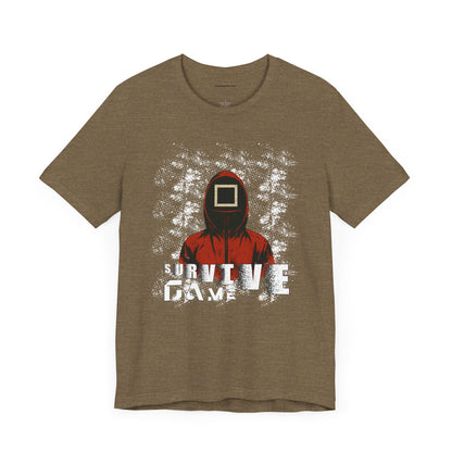 Squid Game Unisex Jersey Tee - Casual Graphic Shirt for Fans