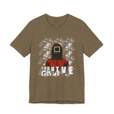 Squid Game Unisex Jersey Tee - Casual Graphic Shirt for Fans