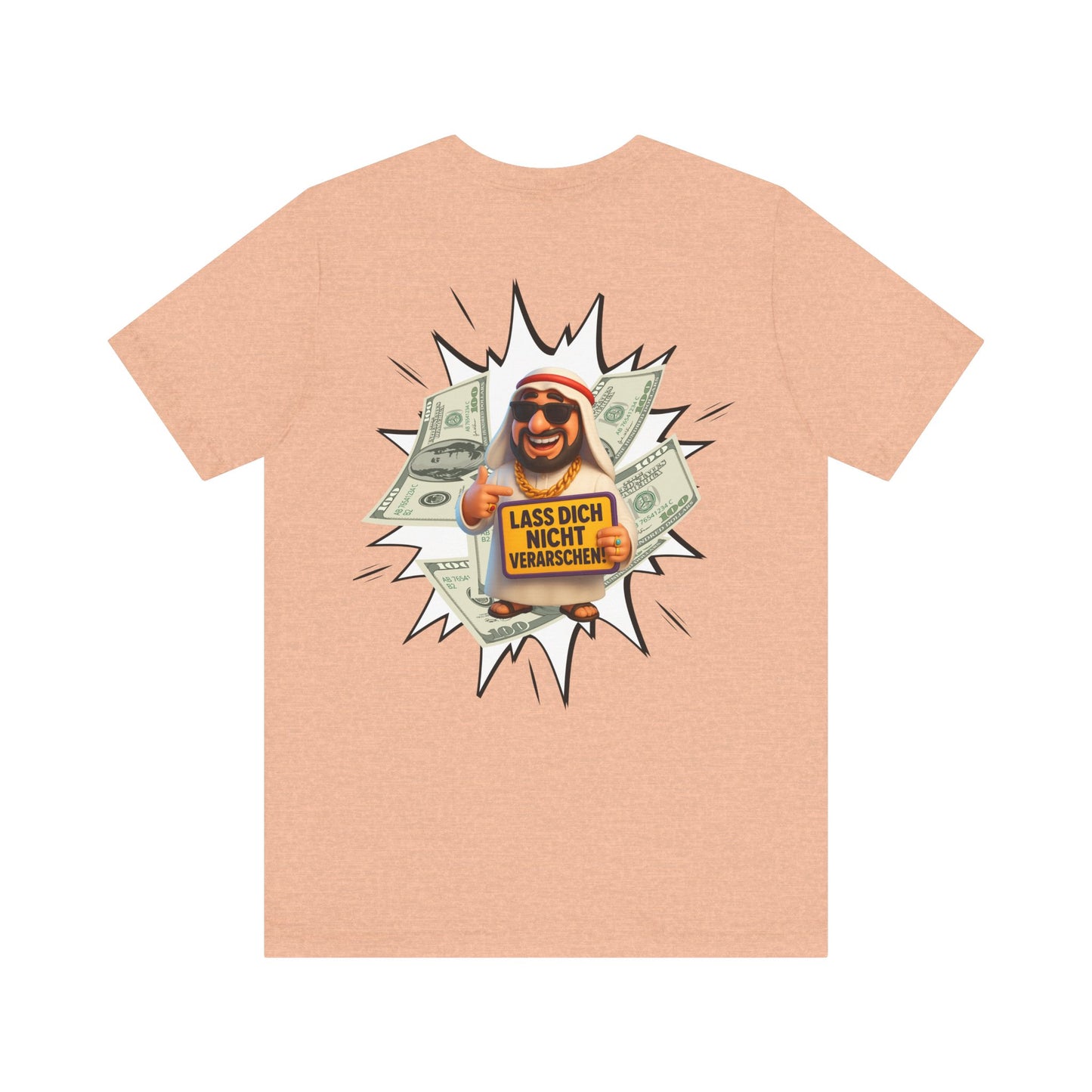 Bitcoins Dubai - Rosarote Welt - lass dich nicht verarschen T - Shirt