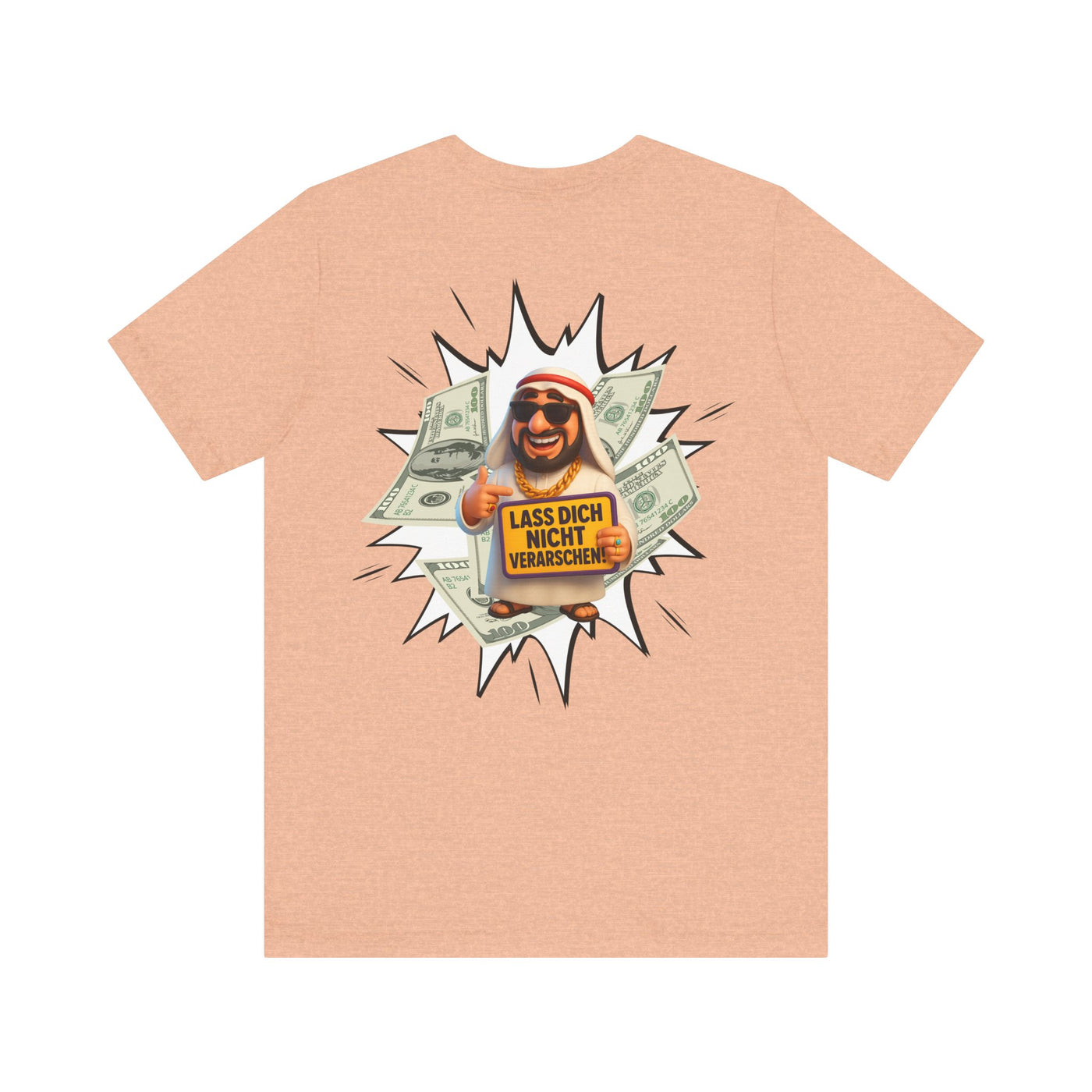 Bitcoins Dubai - Rosarote Welt - lass dich nicht verarschen T - Shirt