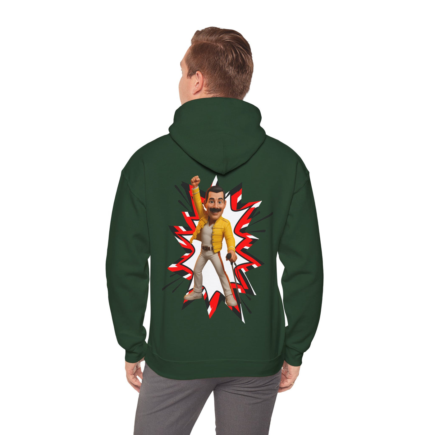 Freddie Hoodie, Unisex Sweatshirt for Music Lovers