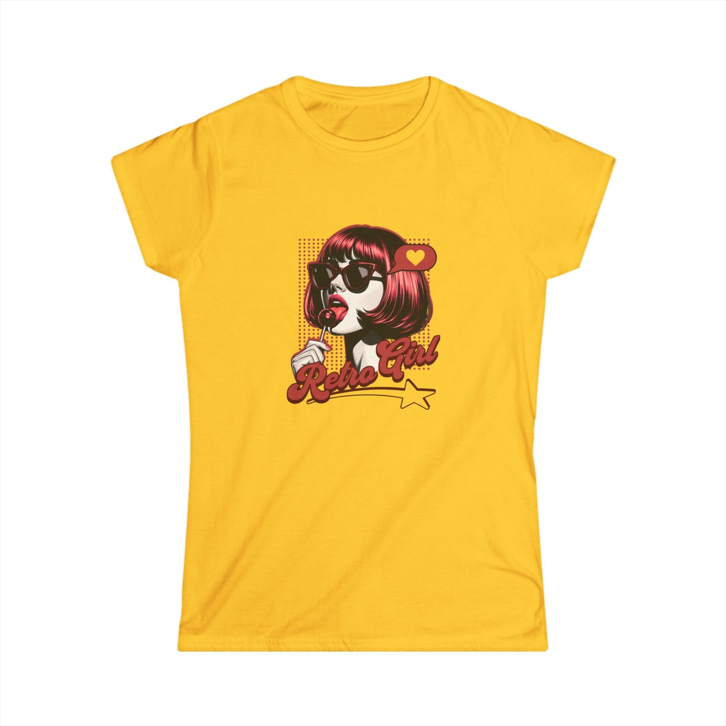 Retrogirl  Pop Art Women's Shirt