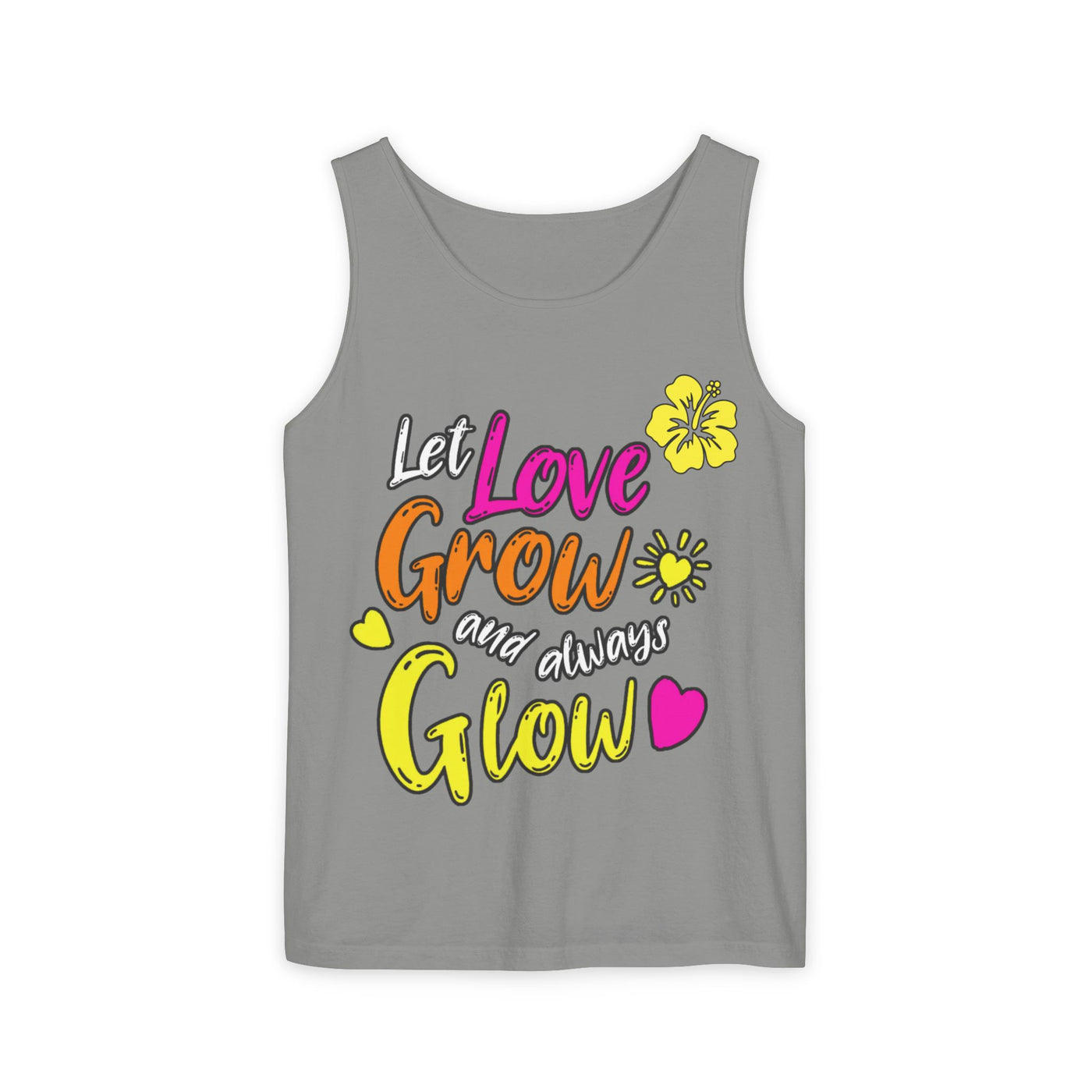 Tank Let Love Grow ... , Motivational Workout Shirt