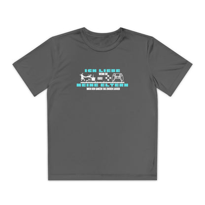 I love my parents - if I can play games all day... Fun Shirt