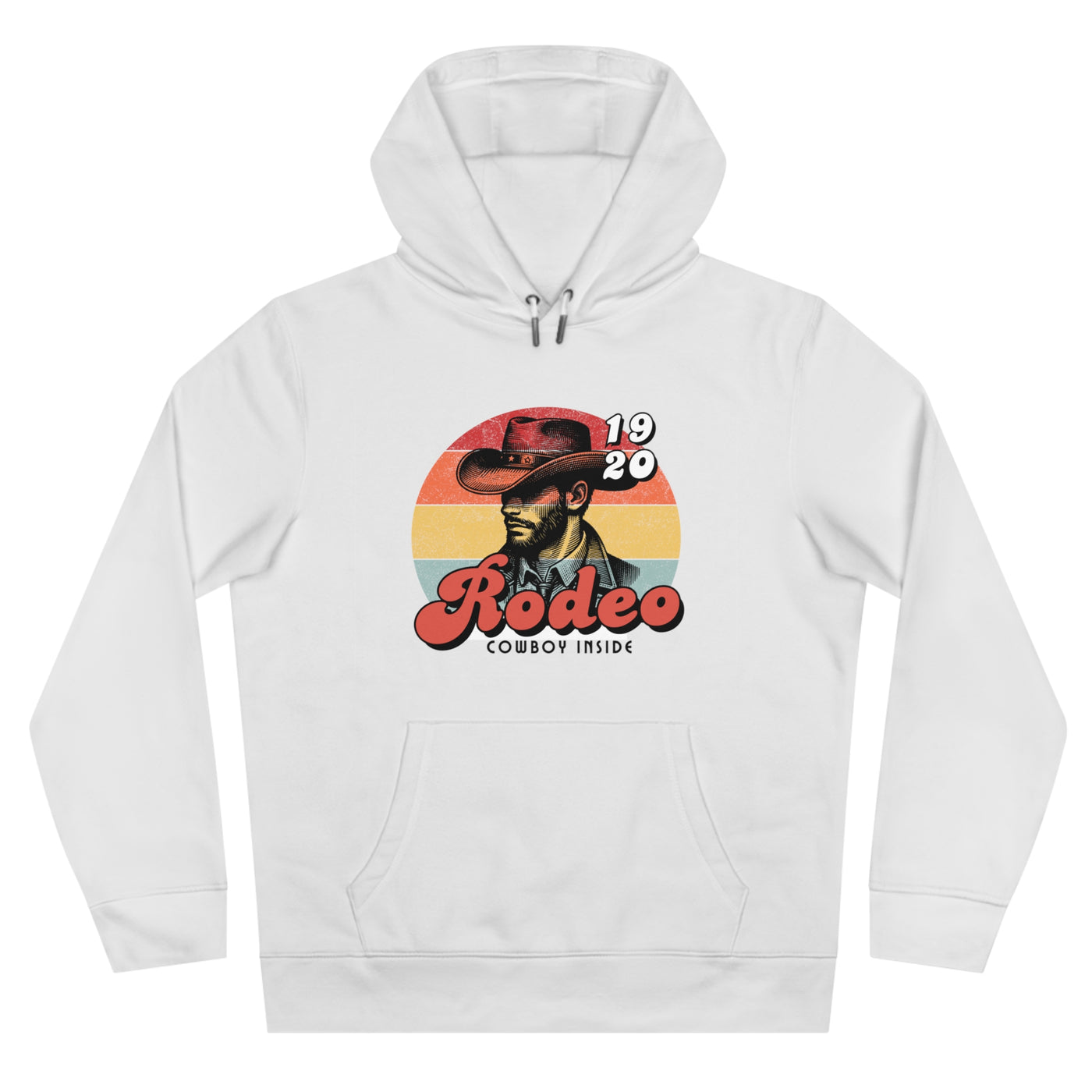 Retro Rodeo King Sweatshirt, Cowboy Hoodie, Western Apparel, Gift for Ranchers, Rodeo Fans, Cozy Hoodie for Men
