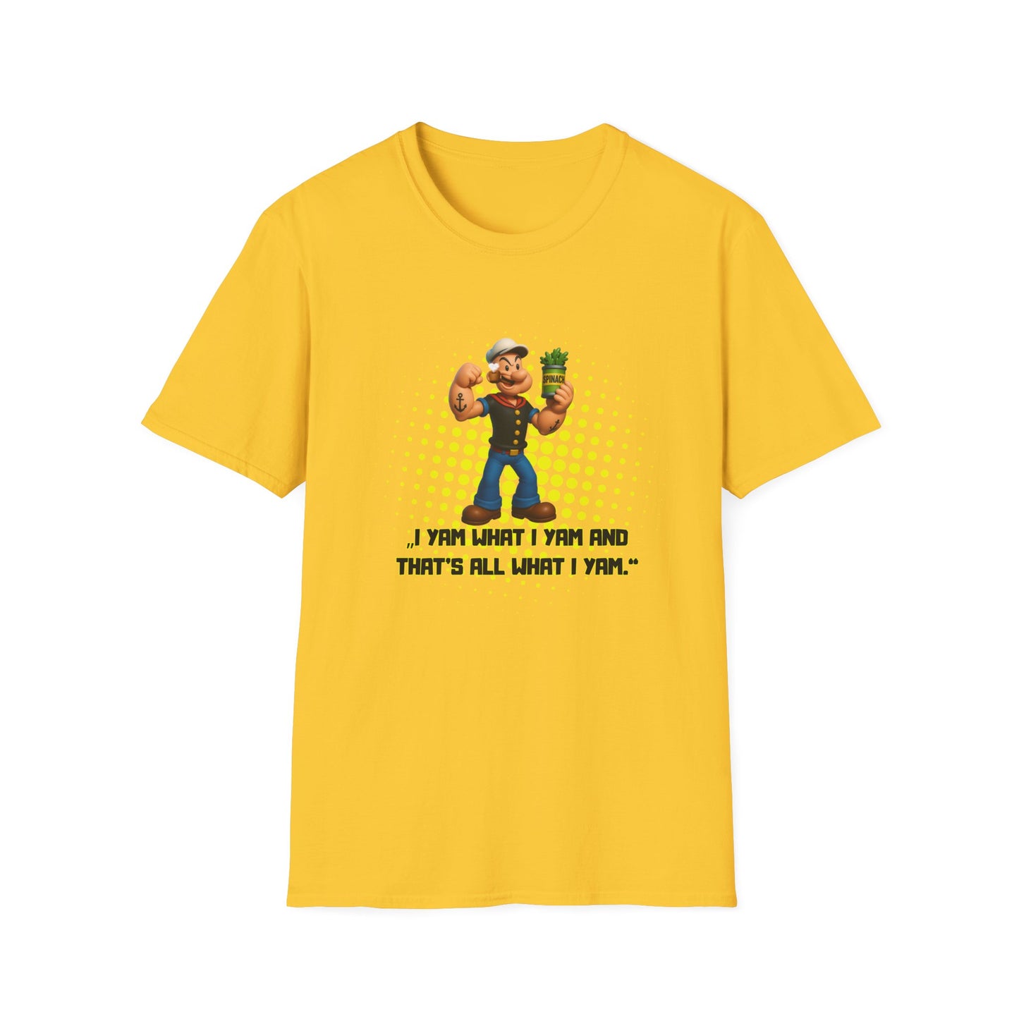 Retro Popeye Unisex Softstyle T-Shirt
