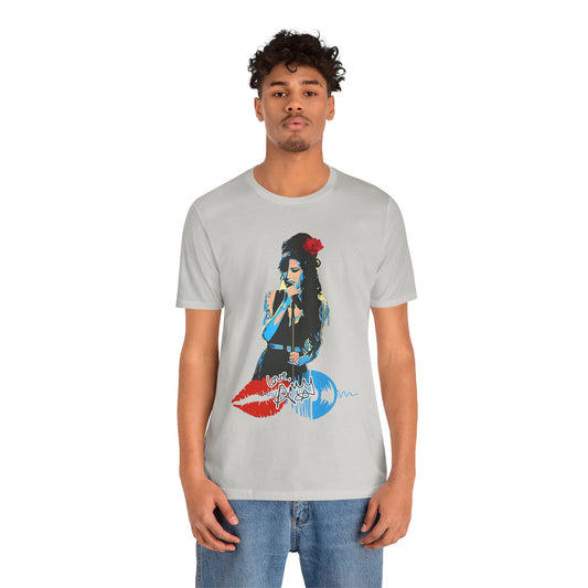 Amy Vintage-Inspired Music Lover's e T-Shirt