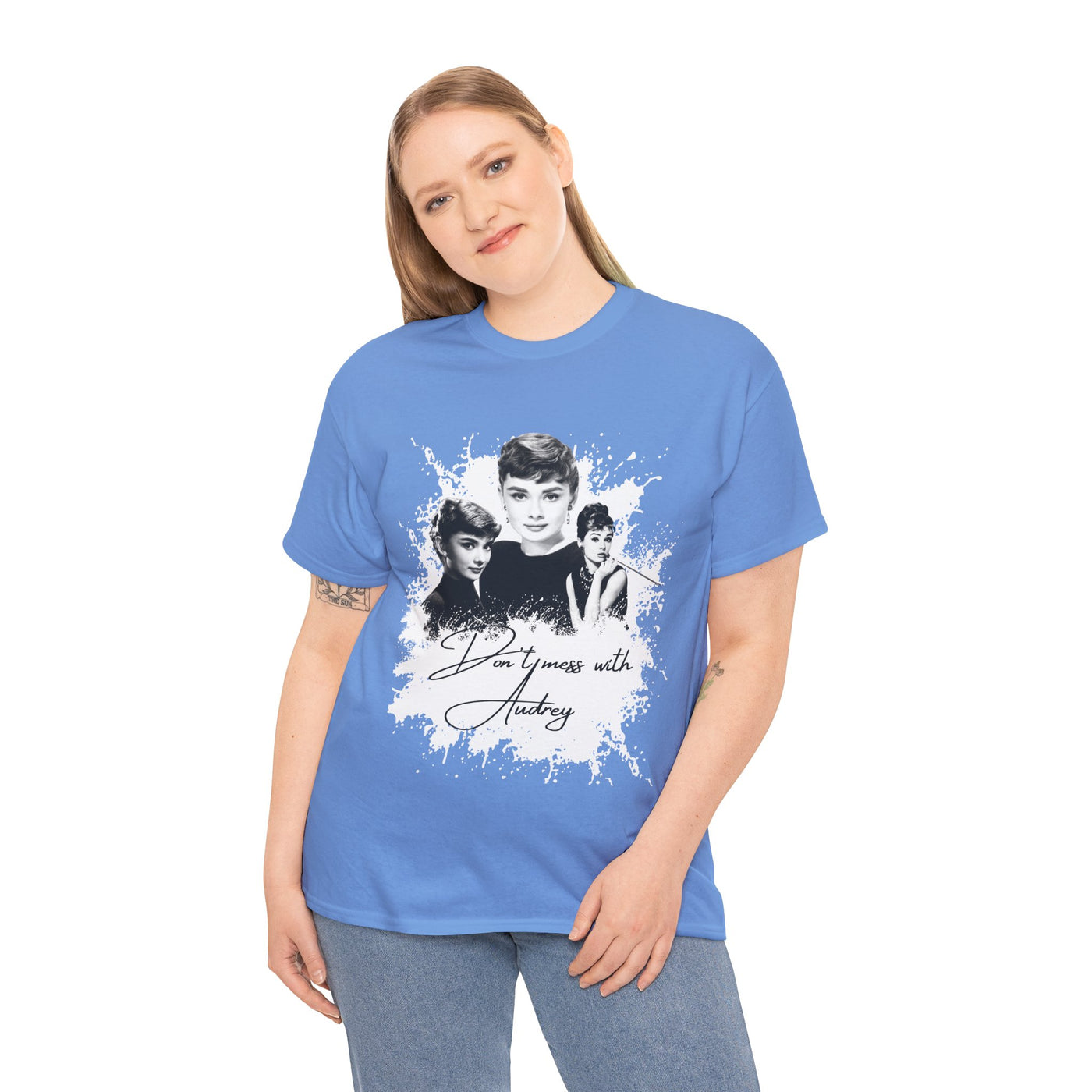 Don't mess with Audrey - Audrey Hepburn T Shirt