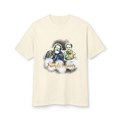 Friends Forever Bud Spencer Terence Hill Graphic Tee - Unisex Heavyweight Cotton T-Shirt