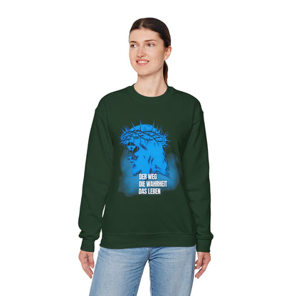 Sweatshirt Jesus "Der Weg - Die Wahrheit - Das Leben"