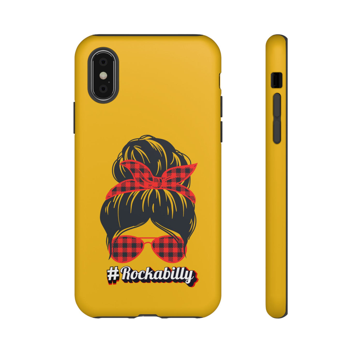 Handyhülle Rockabilly Phone Case, Vintage Scooter Design, Retro Style Cover