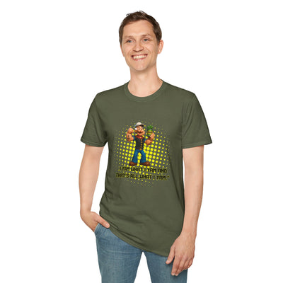 Retro Popeye Unisex Softstyle T-Shirt