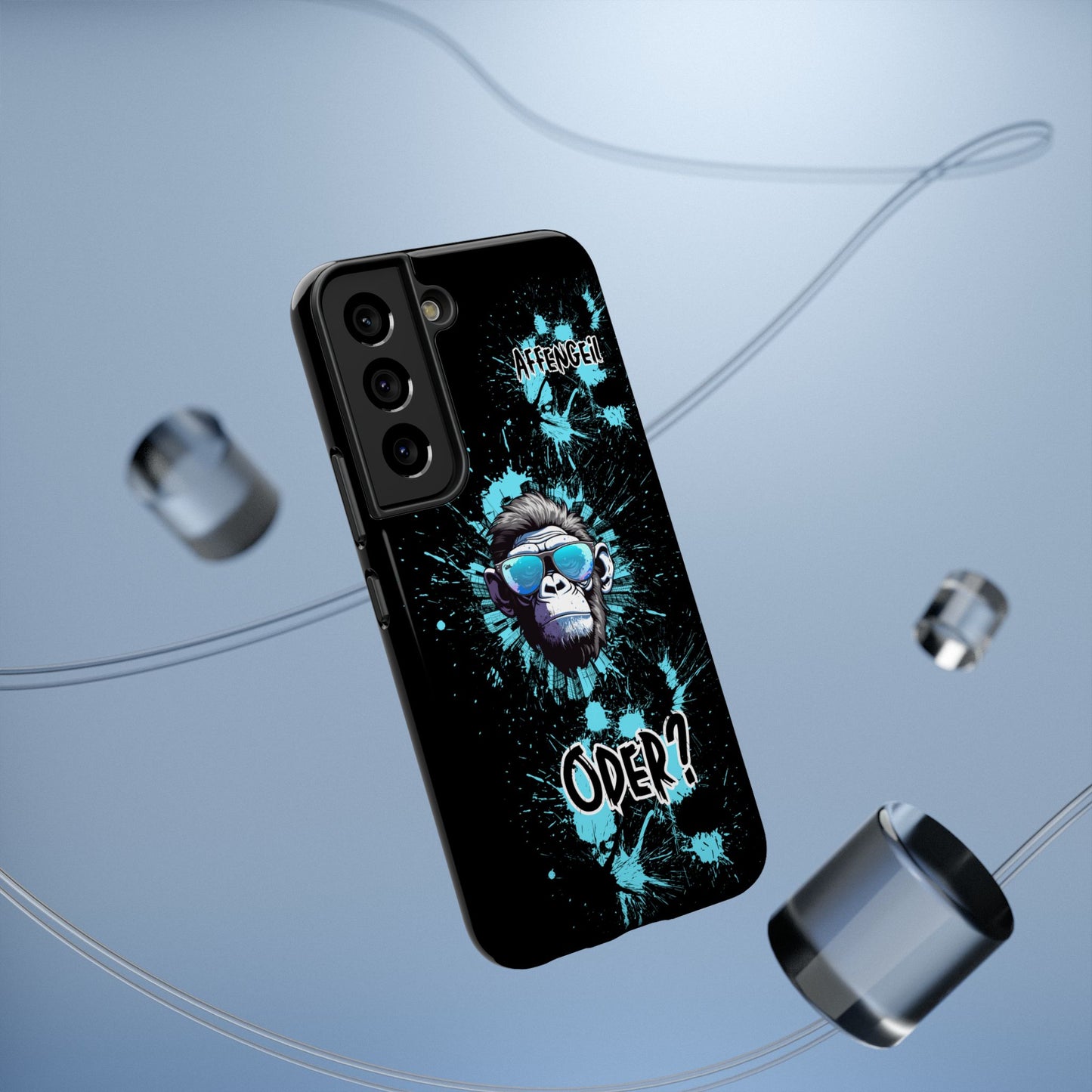 Affengeil - oder? Trendy Gorilla Phone Case - Impact-Resistant, Bold Design for Animal Lovers