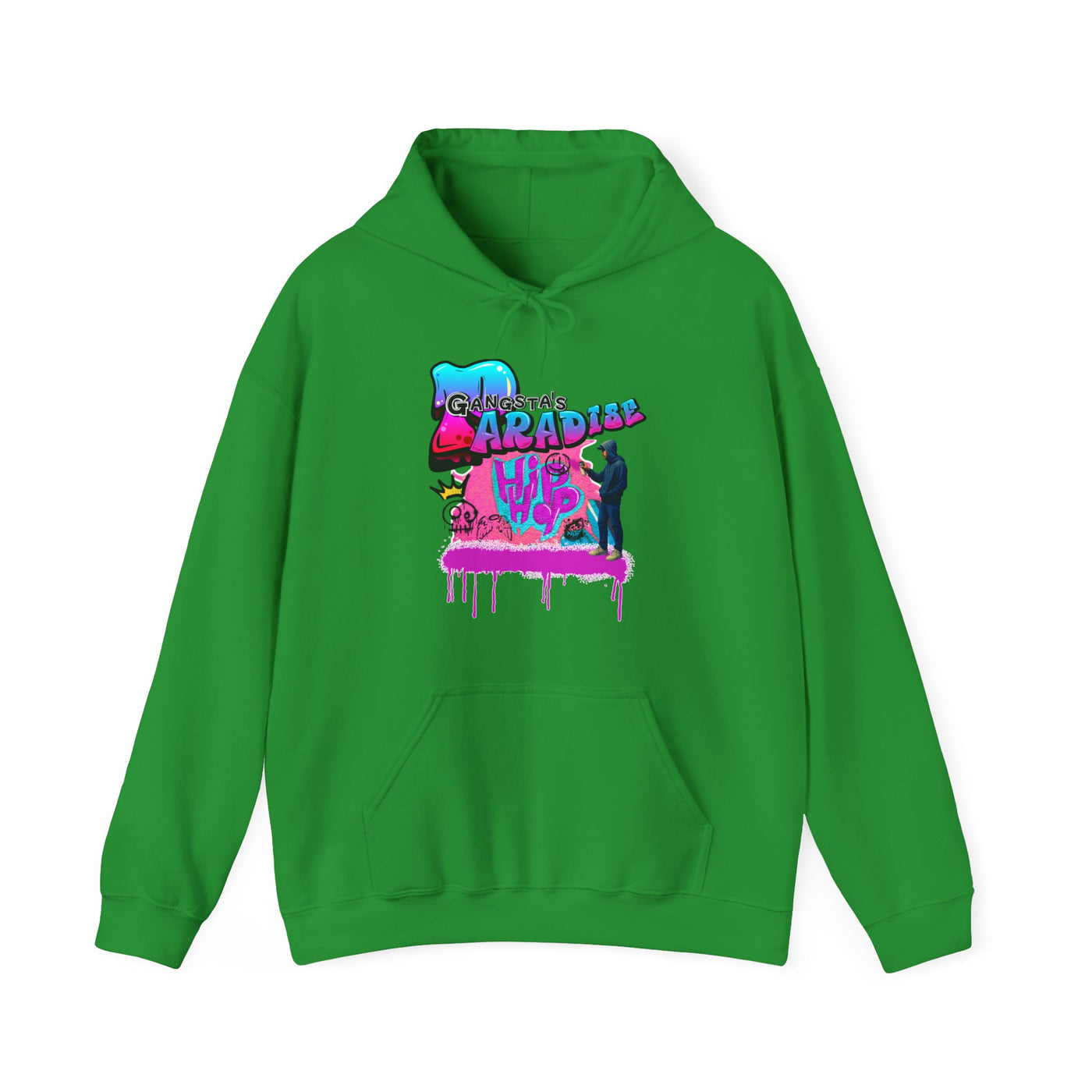 Hoodie Hip Hop Graffiti Design