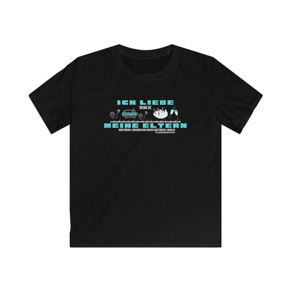 Kids Softstyle Tee - I Love My Parents - Fun Graphic Tee for Children