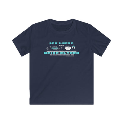 Kids Softstyle Tee - I Love My Parents - Fun Graphic Tee for Children