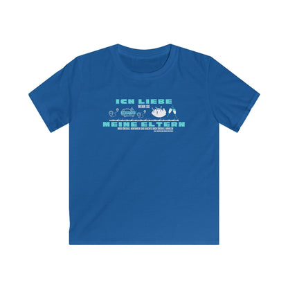 Kids Softstyle Tee - I Love My Parents - Fun Graphic Tee for Children