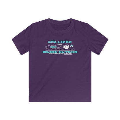 Kids Softstyle Tee - I Love My Parents - Fun Graphic Tee for Children