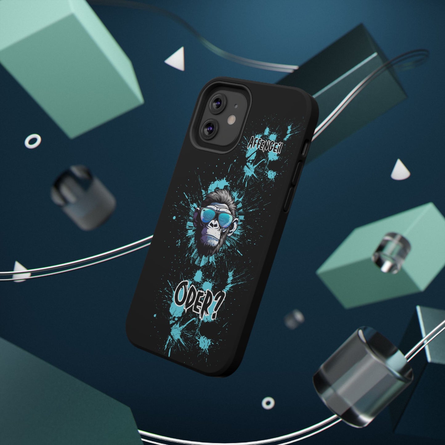 Affengeil - oder? Trendy Gorilla Phone Case - Impact-Resistant, Bold Design for Animal Lovers