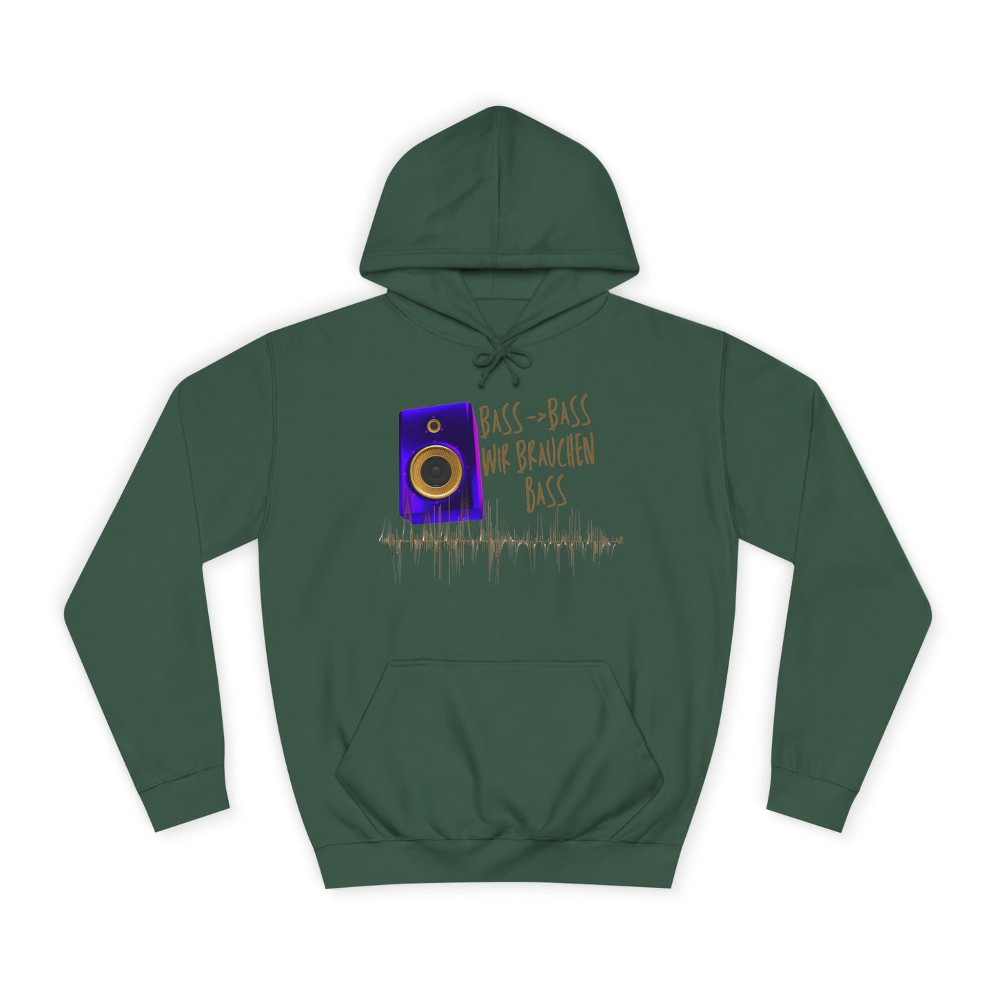 Bass, Bass wir brauchen Bass! Audio Vibes Hoodie | Unisex