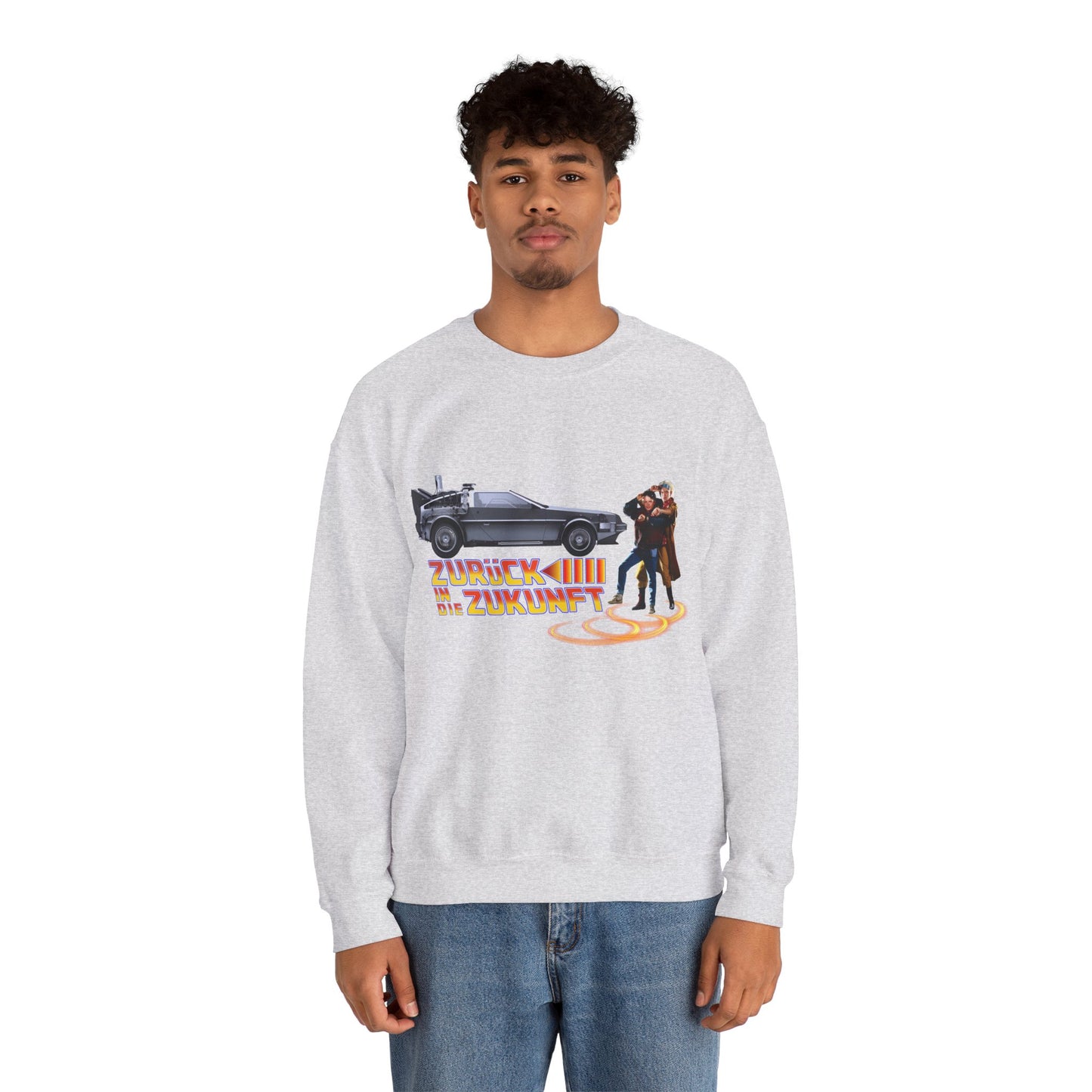 Retro Movie Sweatshirt - Back to the Future unisex