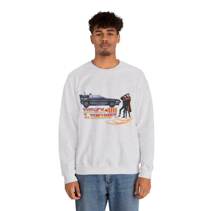Retro Movie Sweatshirt - Back to the Future unisex
