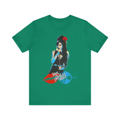 Amy Vintage-Inspired Music Lover's e T-Shirt