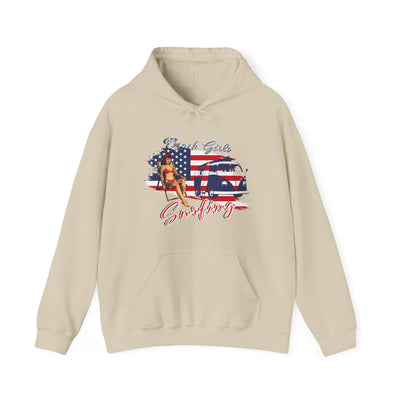 Beach Girls Surfing USA Hoodie
