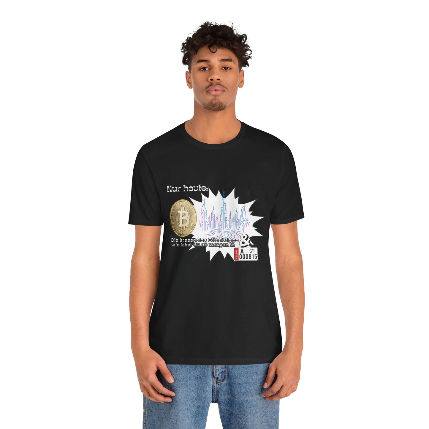 Bitcoins Dubai - Rosarote Welt - lass dich nicht verarschen T - Shirt