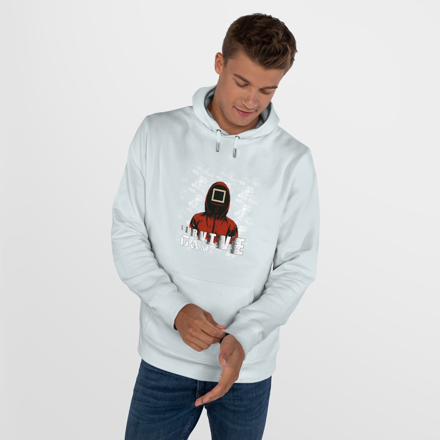 Squid game Hoodie - survive game 