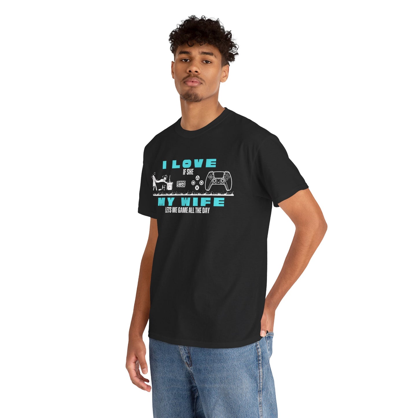 I love my wife - when she lets me gamble - Fun Shirt