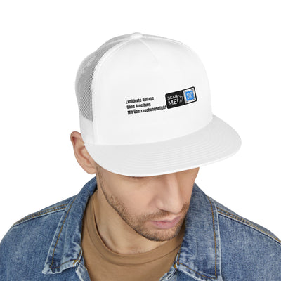 Mesh Cap Trucker Cap saying with limited edition with surprise effect