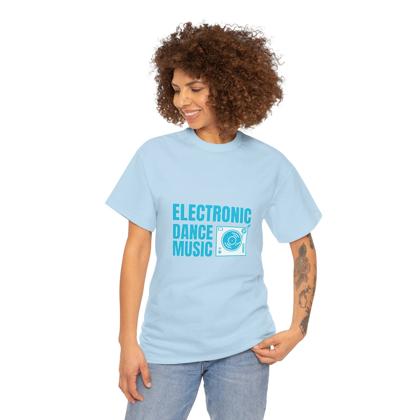 Electronic Dance Music Unisex Heavy Cotton Tee,