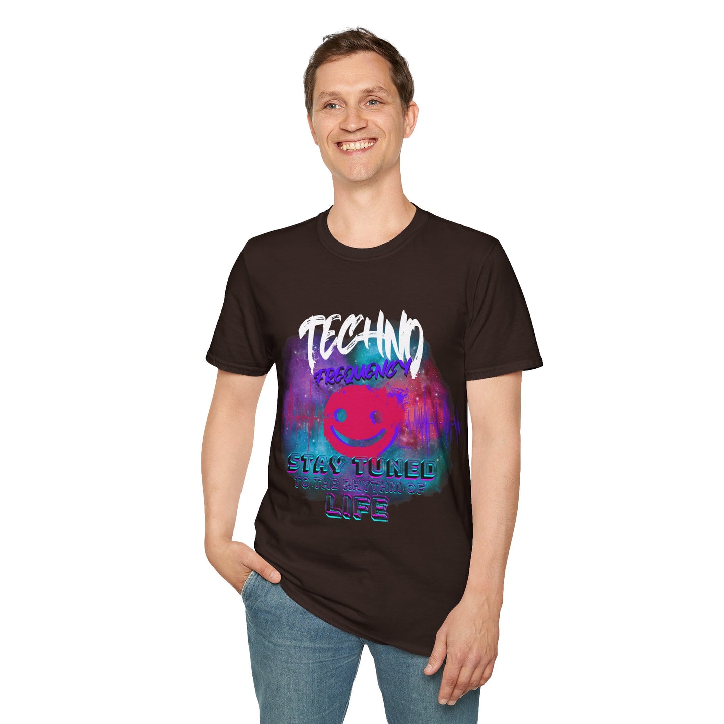 Techno Vibe Unisex T-Shirt | Stay Tuned to the Rhythum of Life