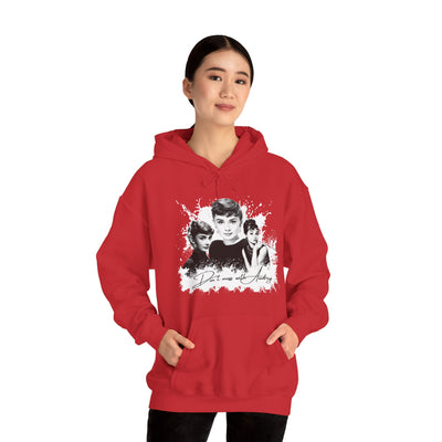 Retro Audrey Hepburn Hoodie - Classic Style
