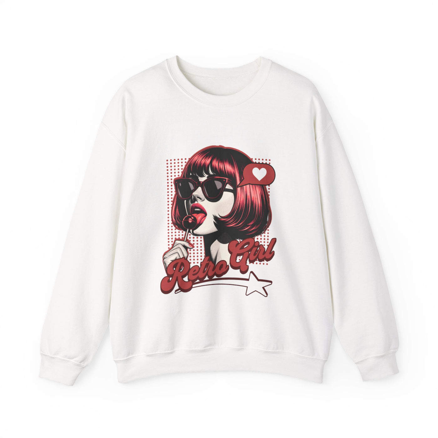 Retrogirl  Pop Art Women's Sweatshirt