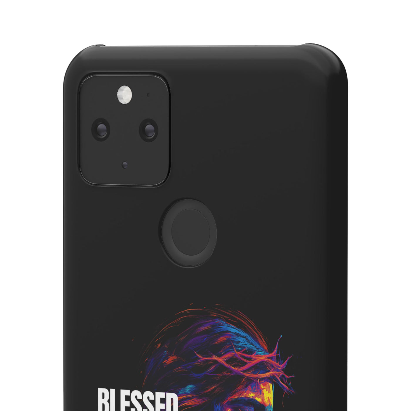 Blessed Saved loved - Snap Case - Jesus