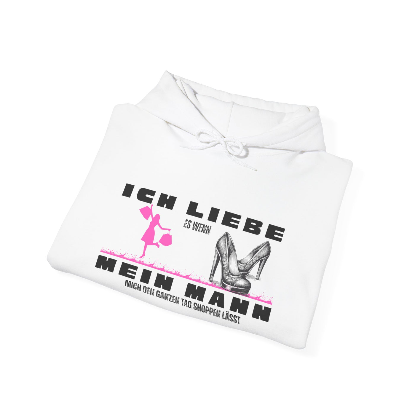 I Love Shopping Unisex Heavy Blend™ Hooded Sweatshirt 