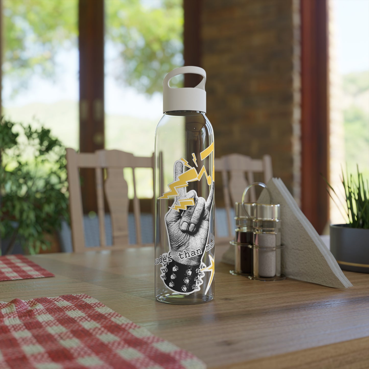 Rock 'n' Roll Water Bottle, Louder than manowar