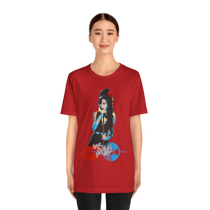 Amy Vintage-Inspired Music Lover's e T-Shirt