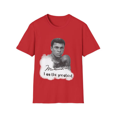 I Am The Greatest Ringer Shirt  Muhammad