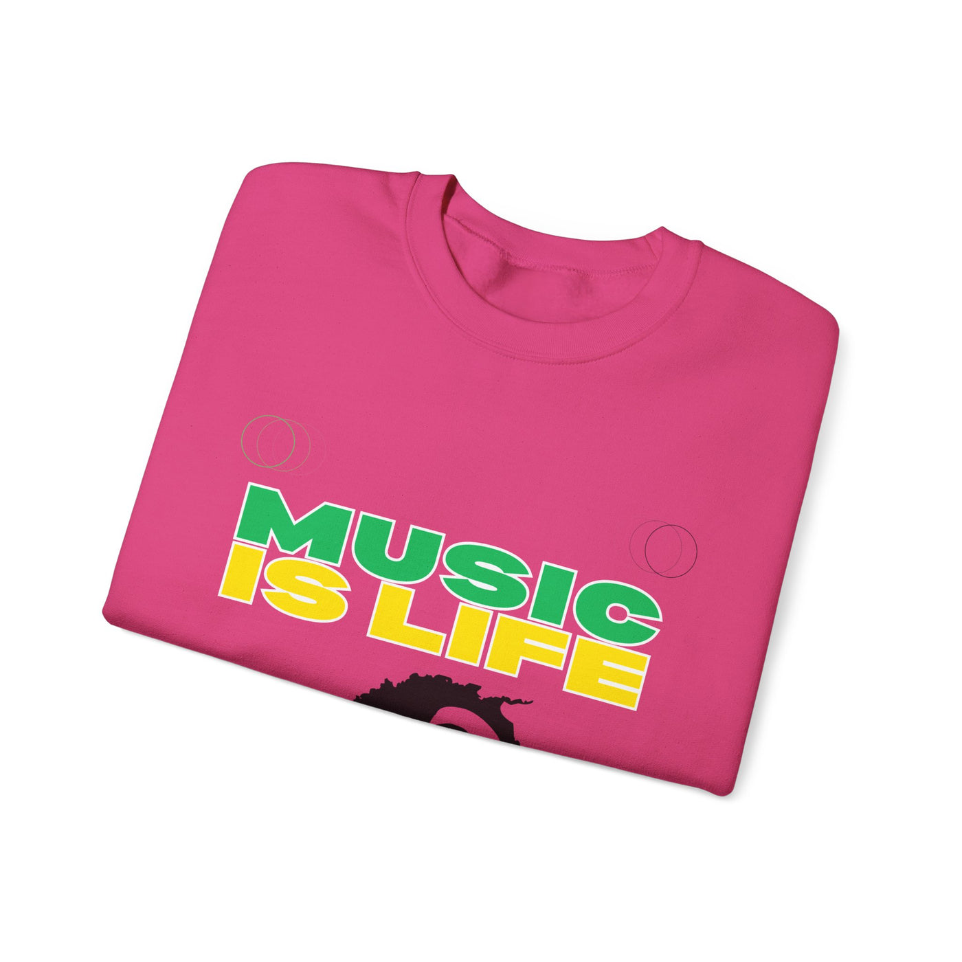 Music Is Life Bob Raggae Sweatshirt